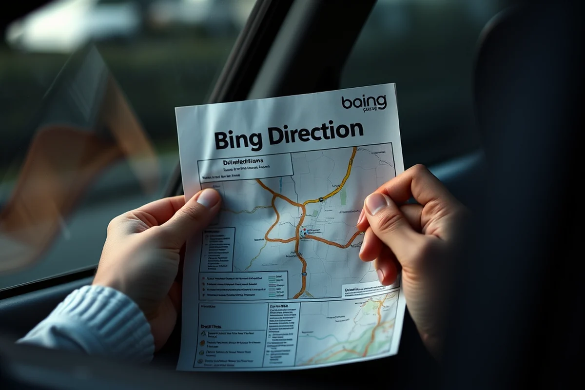 bing driving directions — Bing Driving Directions (step by step)