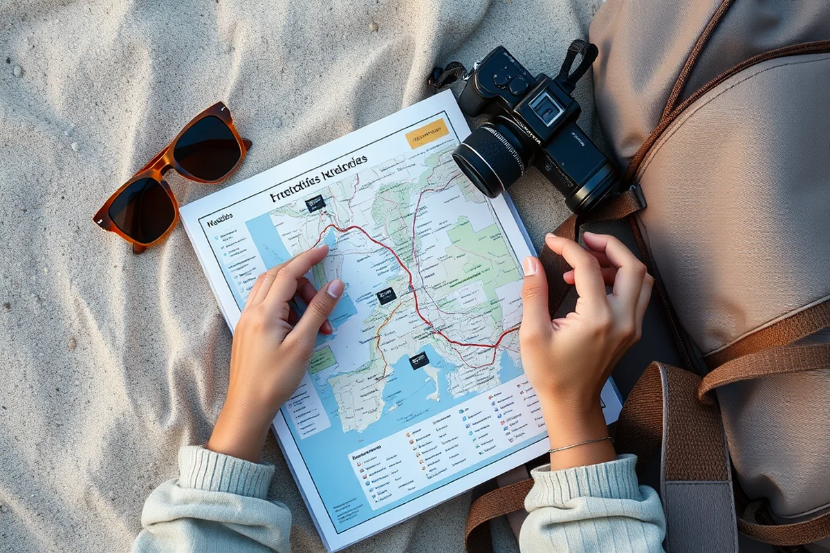 scenic drives itineraries routes checklist — Scenic Drives Itineraries Routes Checklist (the finished result)