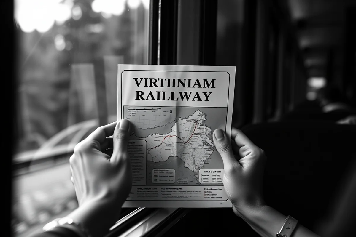 virginia scenic railway — Virginia Scenic Railway (step by step)