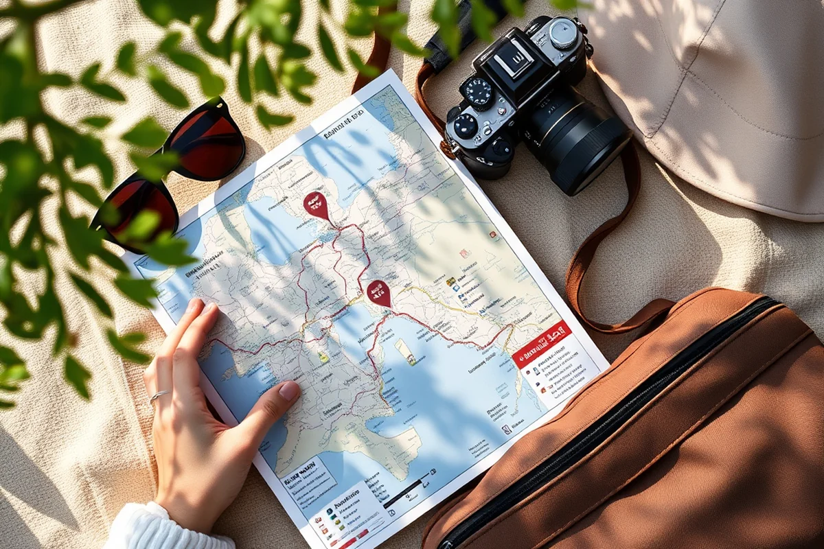 how to scenic drives itineraries routes — How To Scenic Drives Itineraries Routes (the finished result)