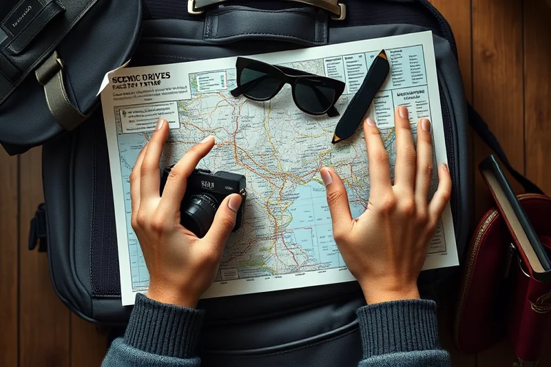 scenic drives itineraries step by step — Scenic Drives Itineraries Step By Step (the finished result)